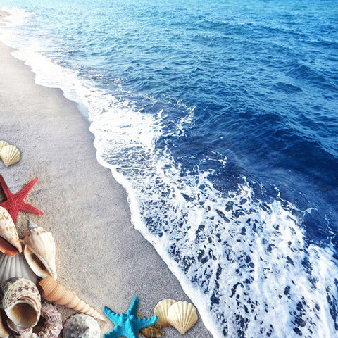 Beach Sand Shells Wallpaper