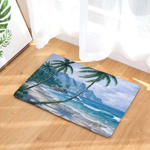 Romantic Beach Tree Mat
