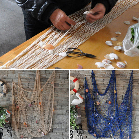 Fishing Net Wall Decoration