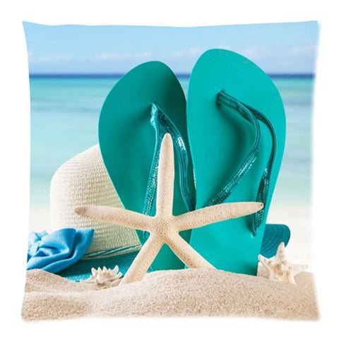 Happy Place Beach Pillowcase