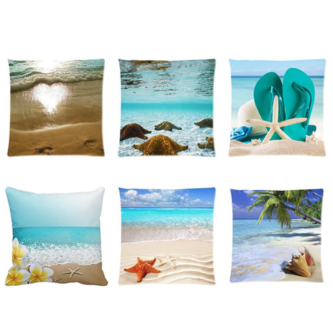 Happy Place Beach Pillowcase