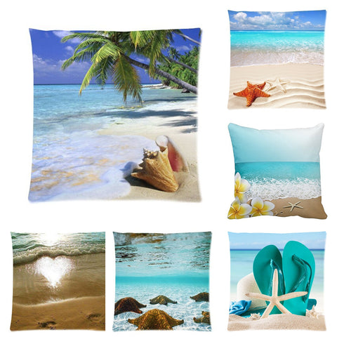 Happy Place Beach Pillowcase