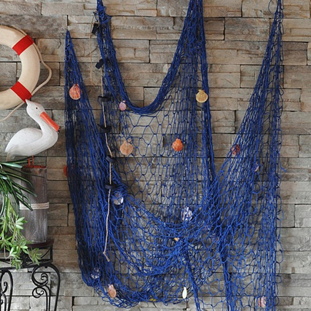 Fishing Net Wall Decoration – Beach House Interior Shop