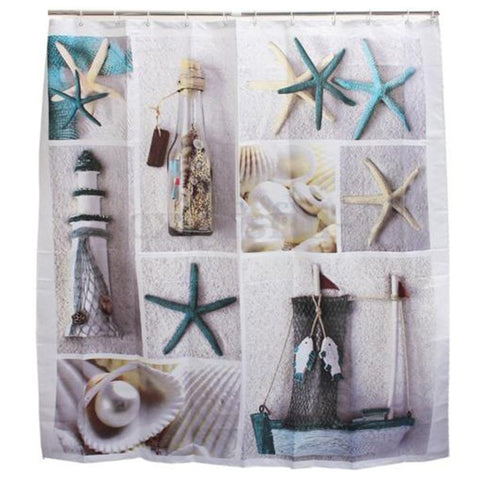 Beach Starfish Curtain