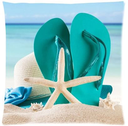 Happy Place Beach Pillowcase